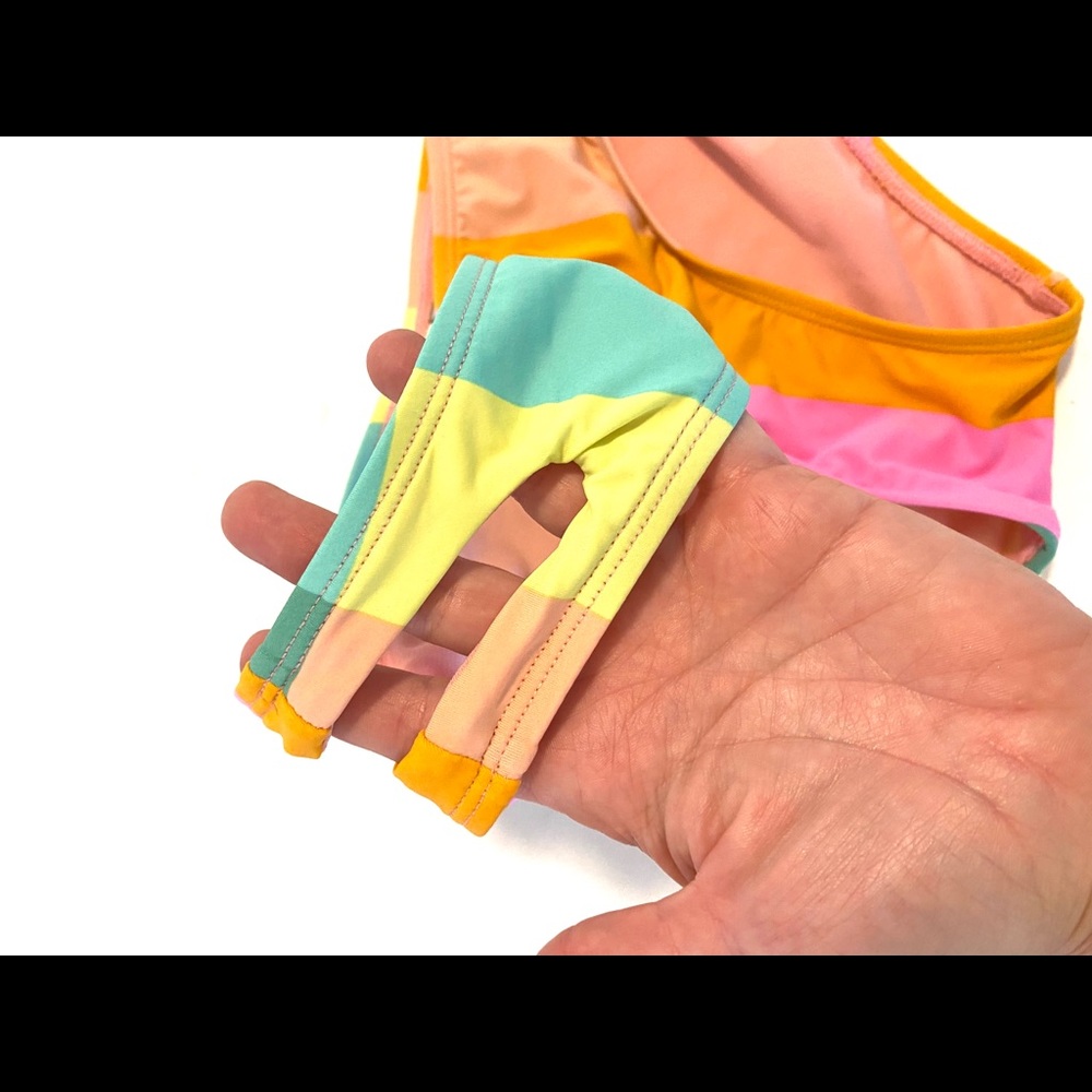 The Bikini Lab NWT Prism Colorblock Bikini Bottom - Picture 2 of 3